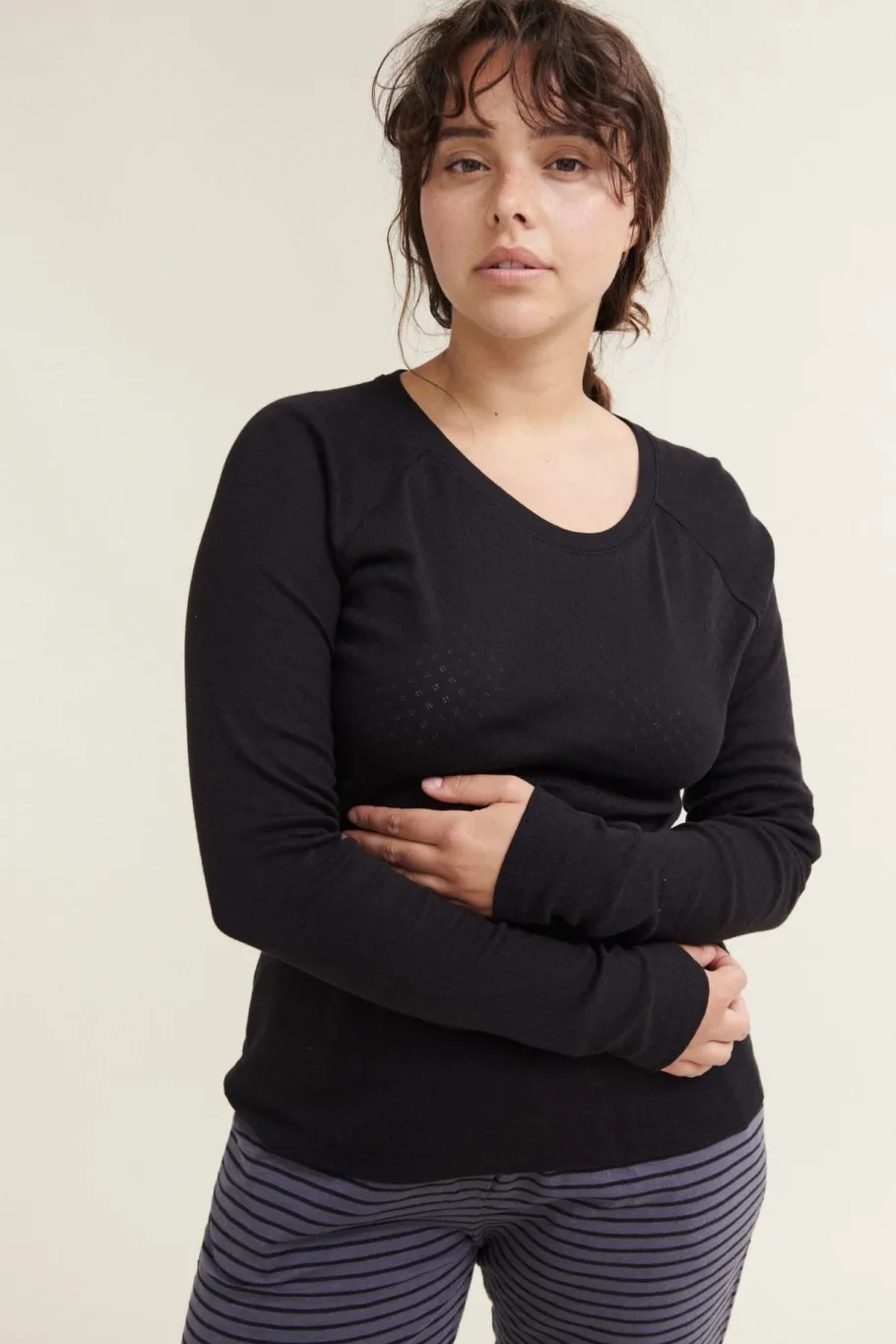 arense_ls_tee_0.webp Basic Apparel Arense LS Tee^Dame Overdele