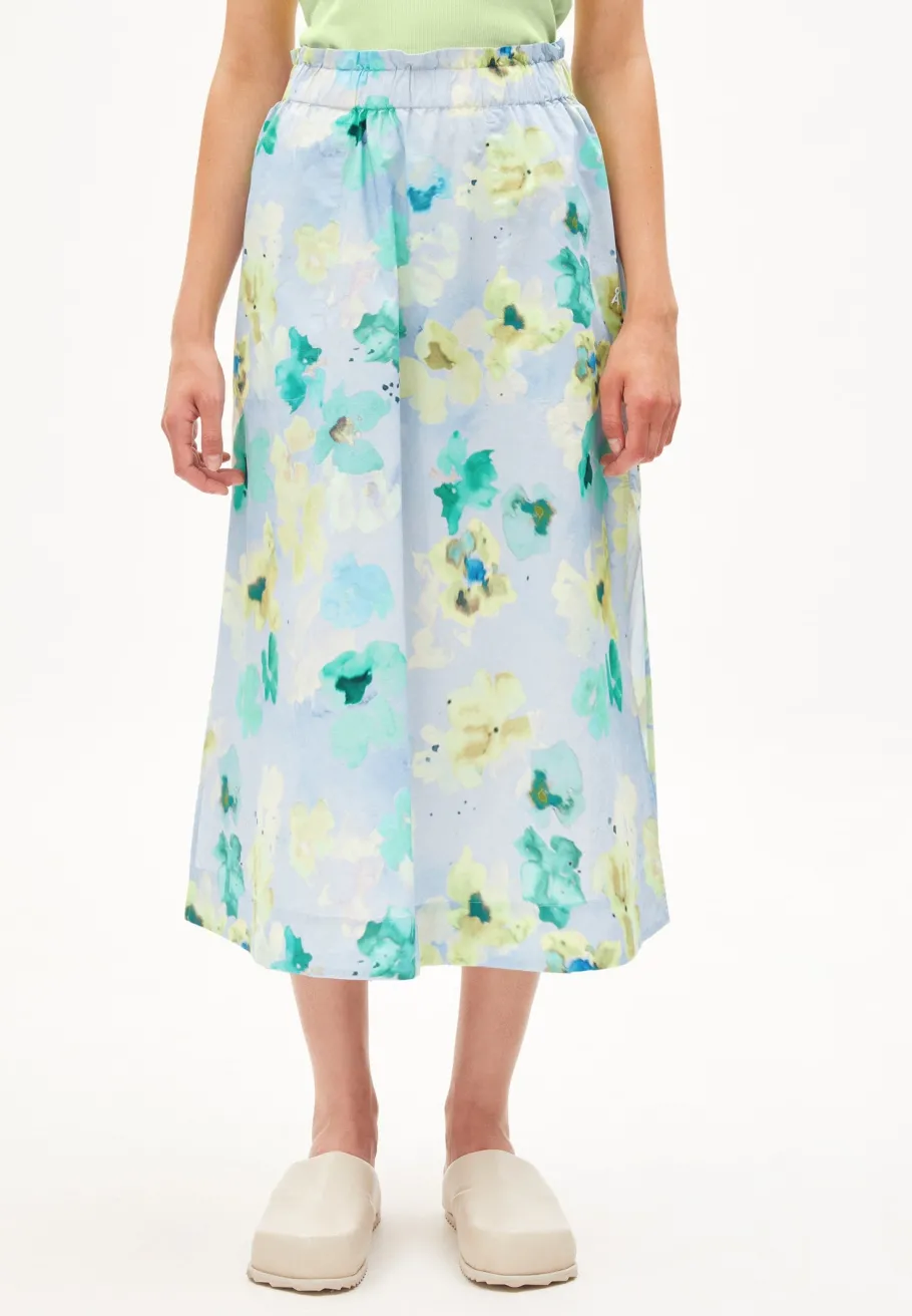 armedangels_aaimemi_aqua__3.webp Armedangels Aaimemi Aqua Flower Skirt^Dame Underdele