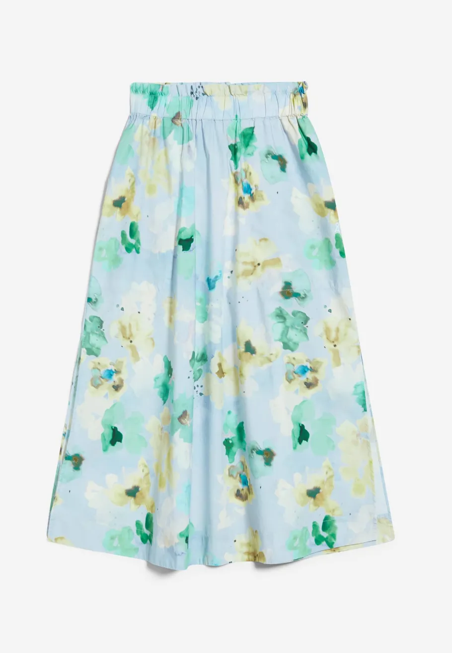 armedangels_aaimemi_aqua__6.webp Armedangels Aaimemi Aqua Flower Skirt^Dame Underdele