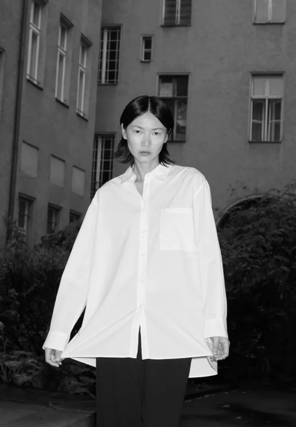 Armedangels Ealgaa White^Dame Overdele