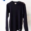 Armor Lux - Uldswater Unisex - Heritage nautical jumper - lambswool Navy^Dame Overdele