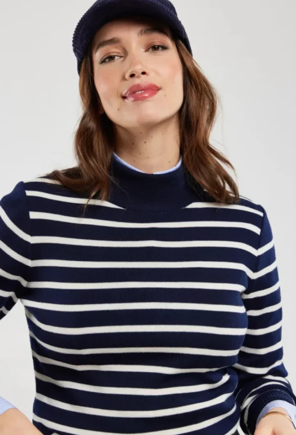 Armor Lux Striped jumper Héritage - merino wool^Dame Overdele