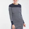 Armor Lux uldkjole - Breton striped dress - Merino wool^Dame Kjoler Og Jumpsuits