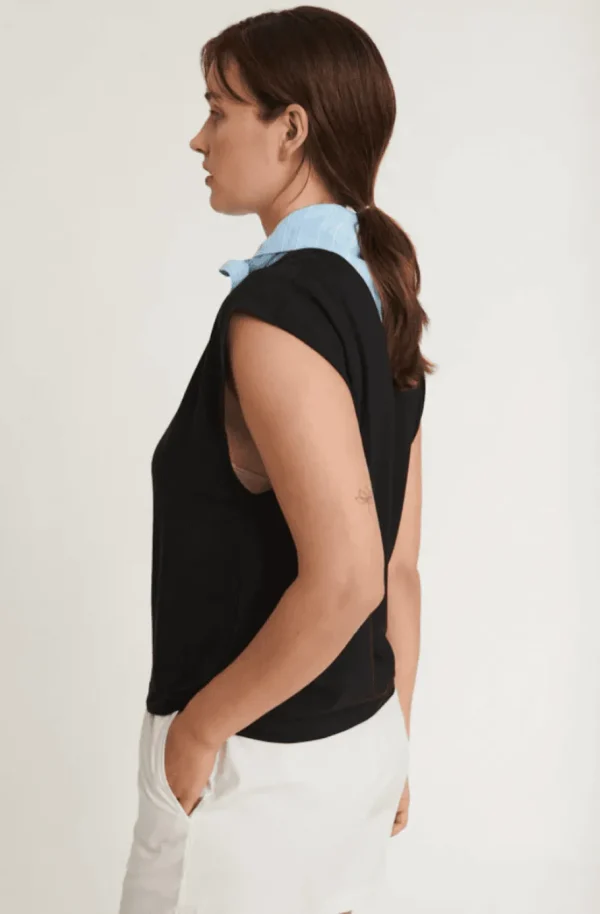 Basic Apparel Jolanda Tank Blissful Blue^Dame Overdele