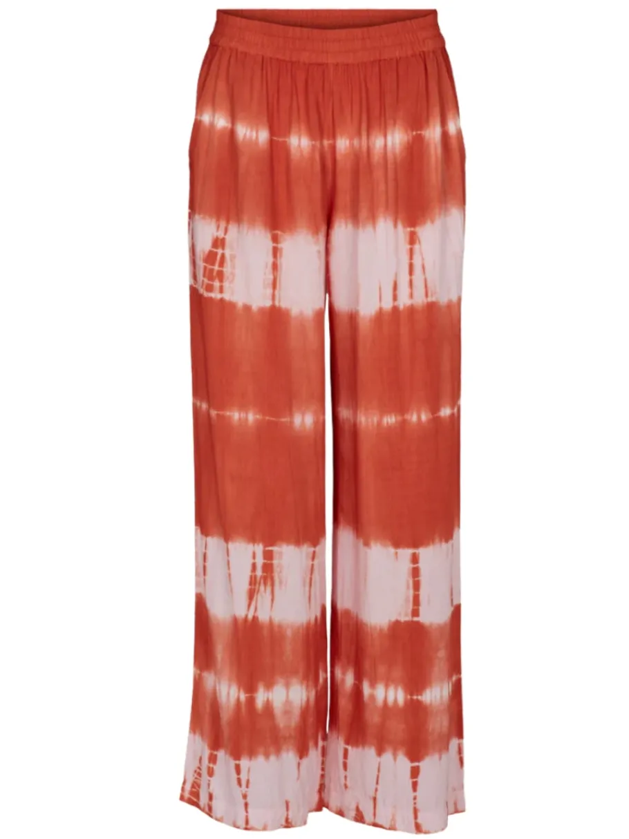 basic_apparel_orchid_pant_0.webp Basic Apparel Orchid Pants Tie Dye Dusted Clay / Pink Chalk^Dame Underdele