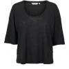 Basic Apparel Ryda Oversize Tee Blissful Black^Dame Overdele