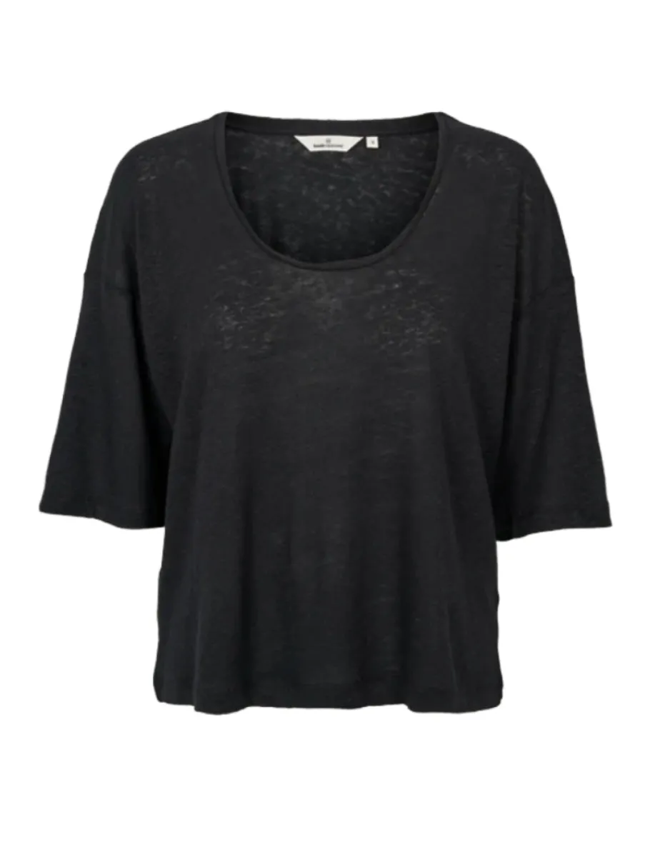 basic_apparel_ryda_oversi_0-1.webp Basic Apparel Ryda Oversize Tee Blissful Black^Dame Overdele
