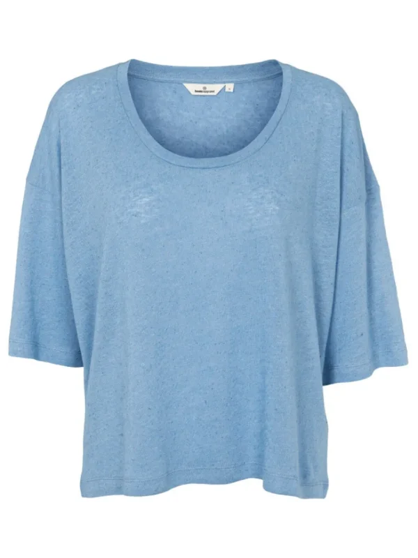 Basic Apparel Ryda Oversize Tee Blissful Blue^Dame Overdele