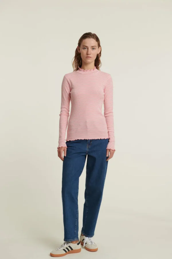 Basic Apparel Silma High Neck Conch shell / birch^Dame Overdele