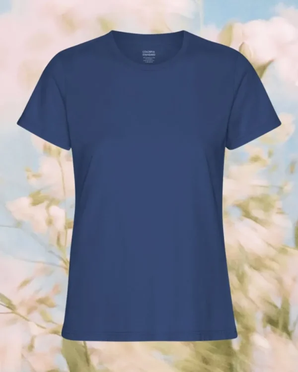 Colorful Standard Light Organic Tee Marine Blue^Dame Overdele