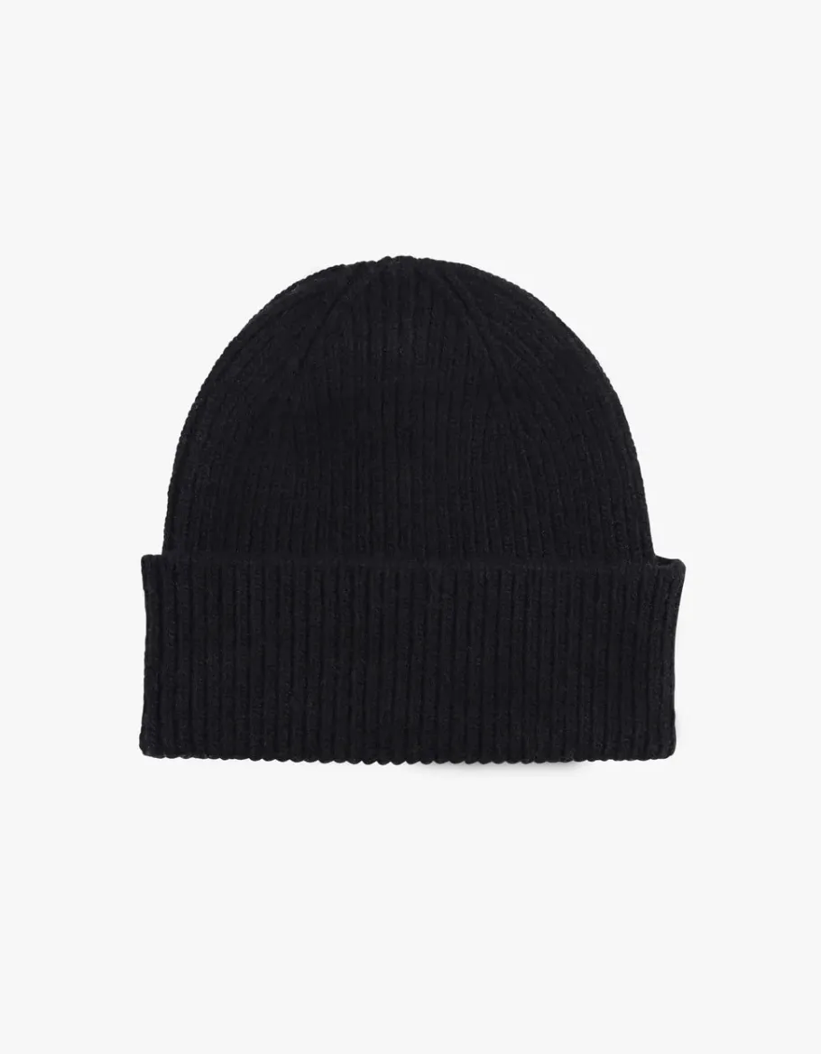 colorful_standard_merinou_0-2.webp Colorful Standard Merinould Beanie Deep Black^Dame Huer