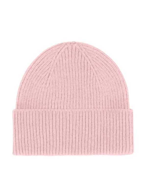 Colorful Standard Merinould Beanie Faded Pink^Dame Huer