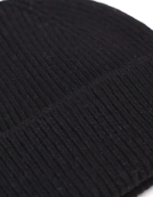 Colorful Standard Merinould Beanie Deep Black^Dame Huer