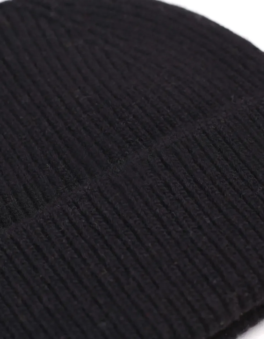 colorful_standard_merinou_1-2.webp Colorful Standard Merinould Beanie Deep Black^Dame Huer