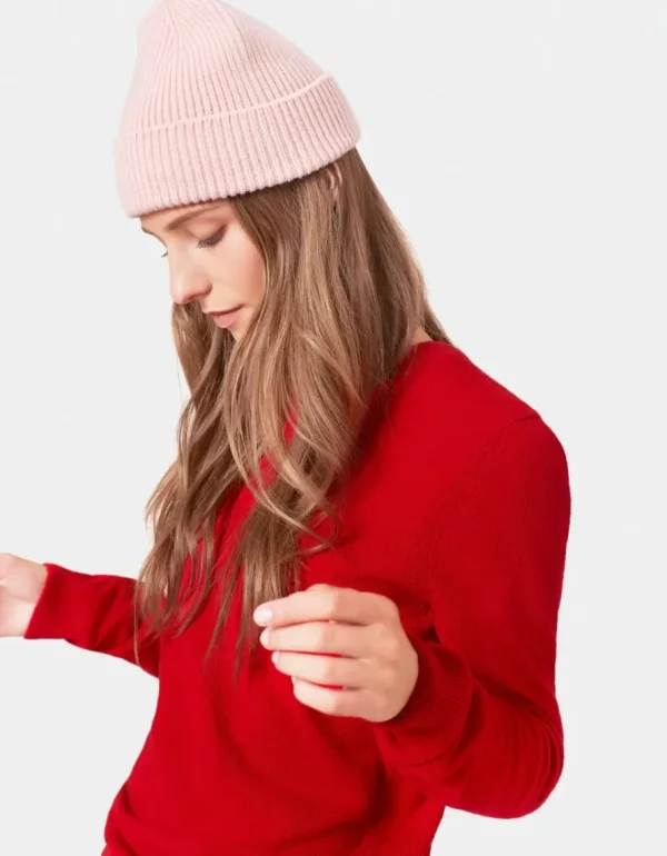 Colorful Standard Merinould Beanie Deep Black^Dame Huer