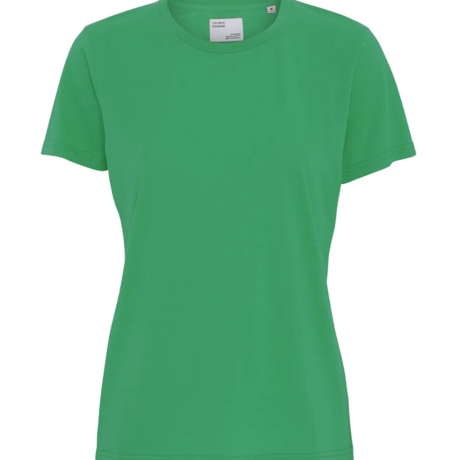 colorful_standard_women_l_0-1.webp Colorful Standard Women Light Organic Tee Green^Dame Overdele