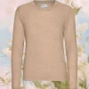 Colorful Standard Women Light MerinoWool Honey Beige^Dame Overdele