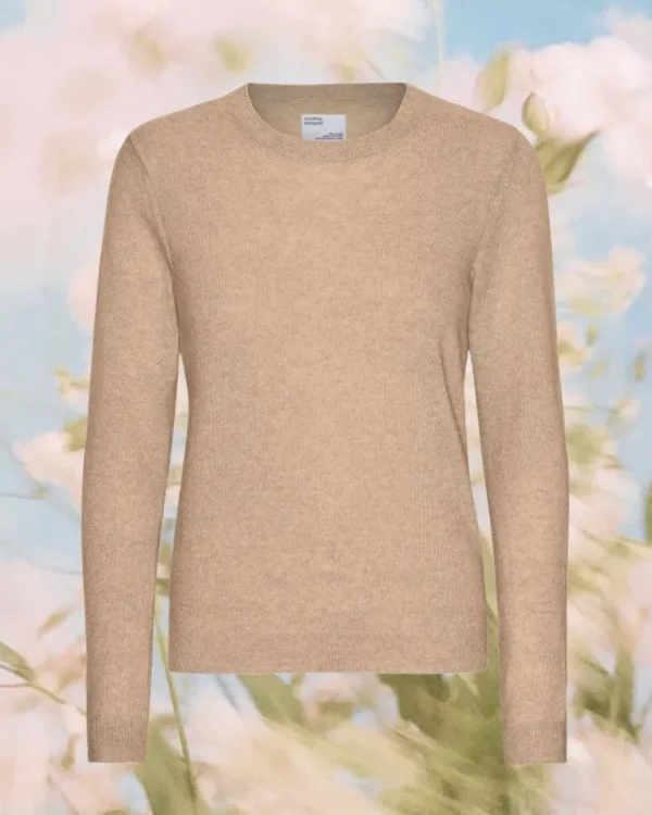 Colorful Standard Women Light MerinoWool Honey Beige^Dame Overdele
