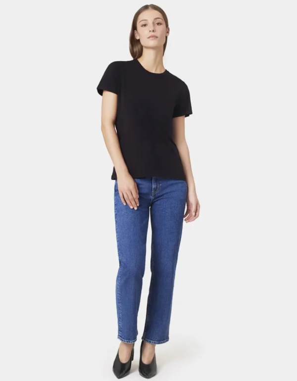 Colorful Standard Women Light Organic Tee Black^Dame Overdele