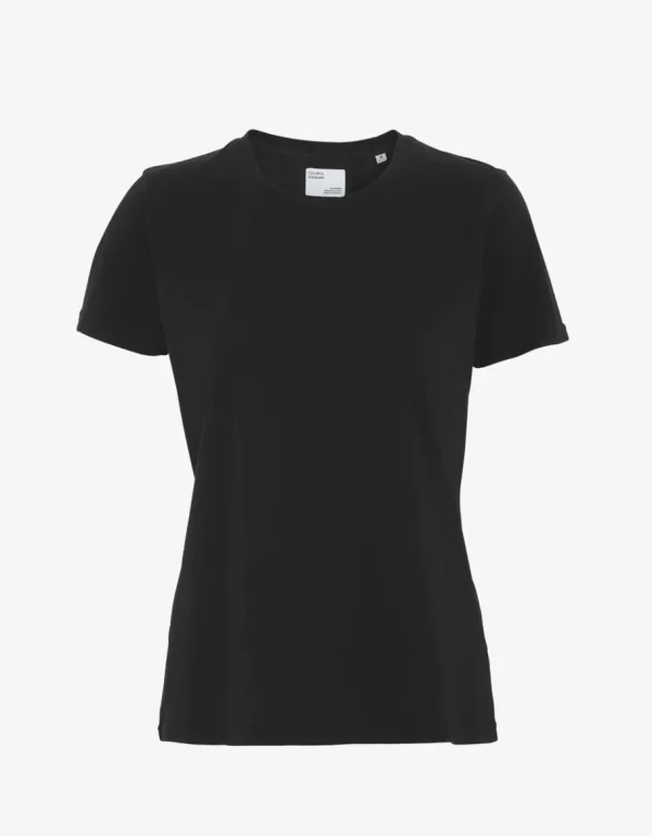 Colorful Standard Women Light Organic Tee Black^Dame Overdele
