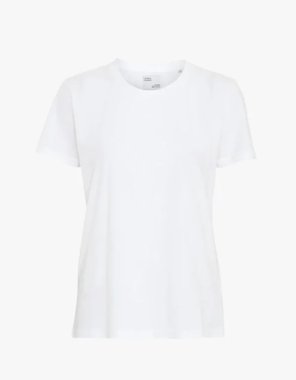 Colorful Standard Women Light Organic Tee White^Dame Overdele