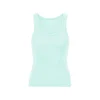 Colorful Standard Women Organic Rib Tank Top Light Aqua^Dame Overdele