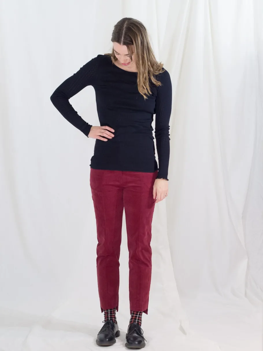 engel_natur_dame__bluse_i_1-1.webp Engel Natur Dame - Bluse i Uld/Silke Sort^Dame Overdele
