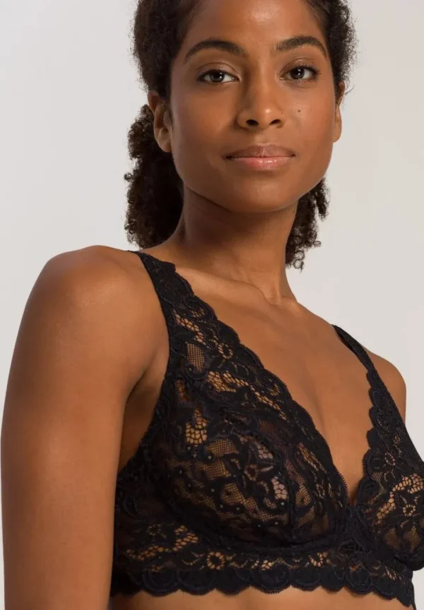 Hanro - Moments - Soft Cup Bra Black^Dame Undertøj