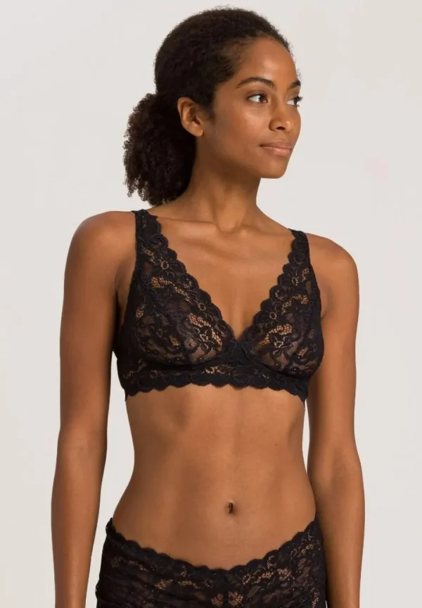 Hanro - Moments - Soft Cup Bra Black^Dame Undertøj
