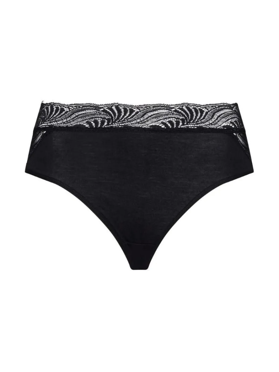 hanro_cotton_delight_midi_0-1.webp Hanro Cotton Delight Midi Briefs Black^Dame Undertøj