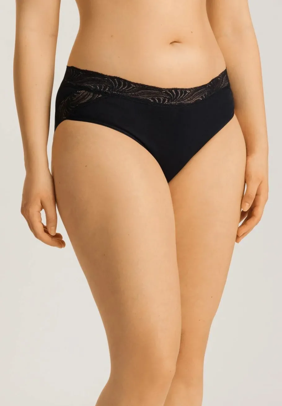 hanro_cotton_delight_midi_1-1.webp Hanro Cotton Delight Midi Briefs Black^Dame Undertøj