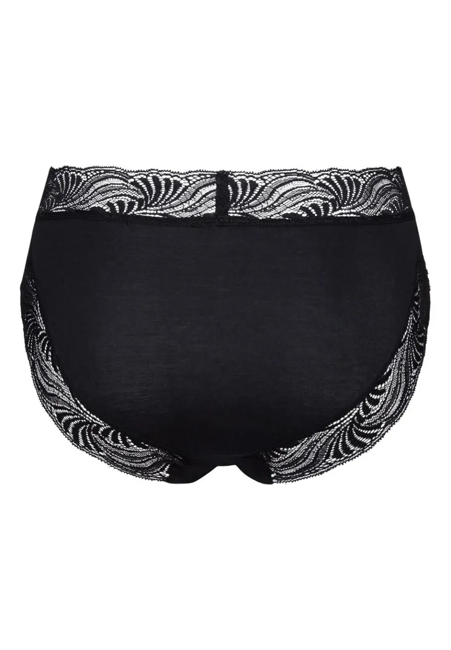 hanro_cotton_delight_midi_2-1.webp Hanro Cotton Delight Midi Briefs Black^Dame Undertøj