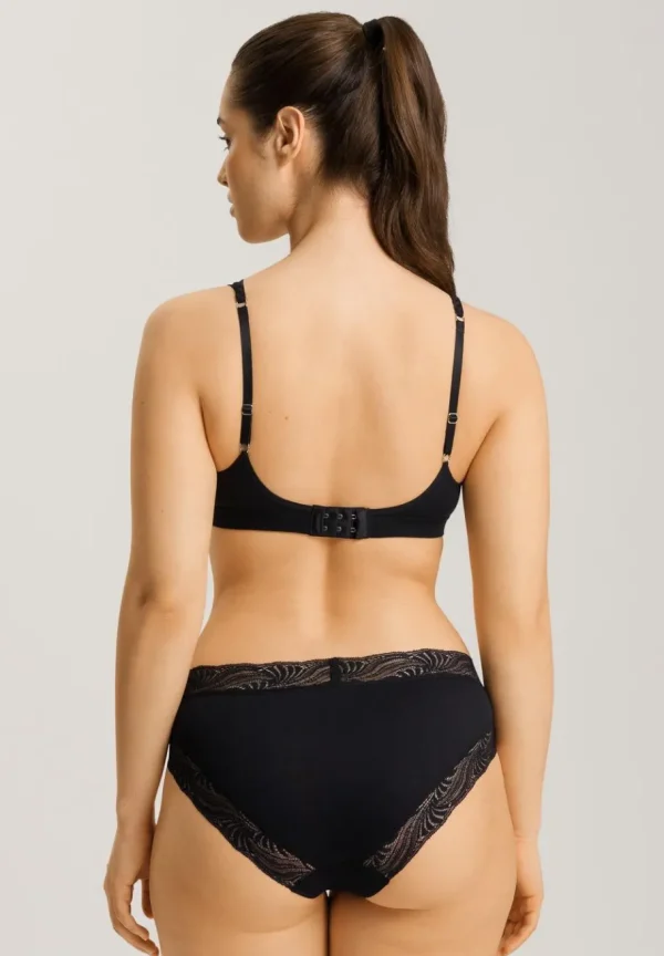 Hanro Cotton Delight Soft Cup Bra Black^Dame Undertøj