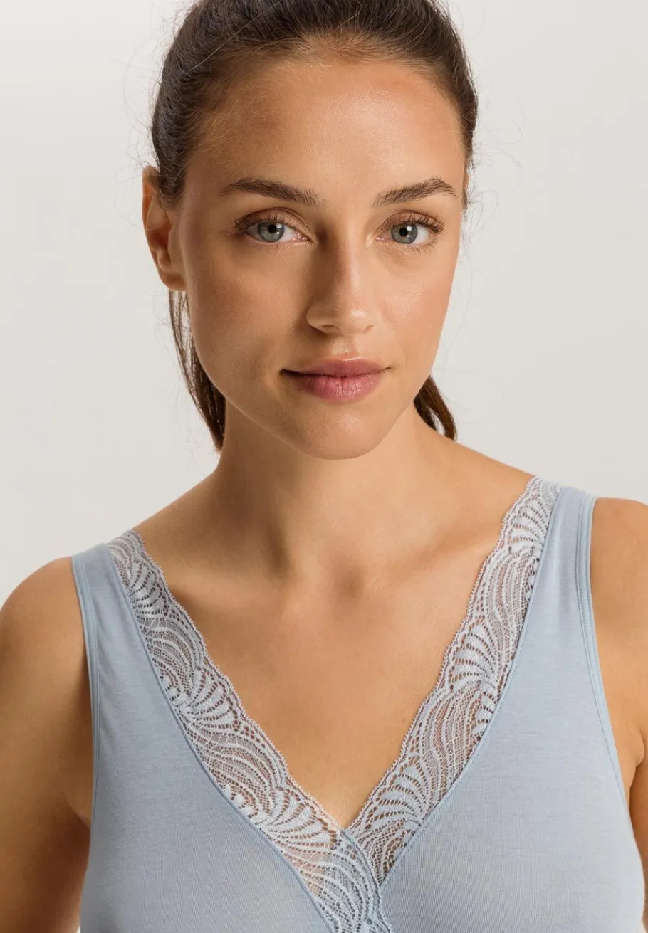 hanro_cotton_delight_soft_4.webp Hanro Cotton Delight Soft Cup Bra sea breeze^Dame Undertøj