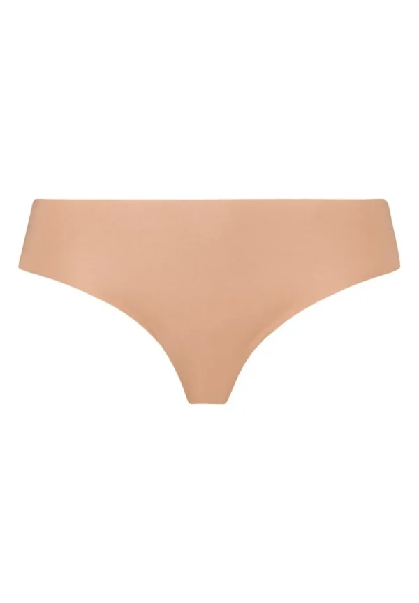 Hanro Invisible Cotton Midi Briefs Beige^Dame Undertøj