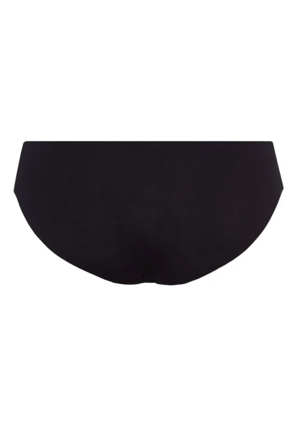 Hanro Invisible Cotton Midi Briefs Black^Dame Undertøj