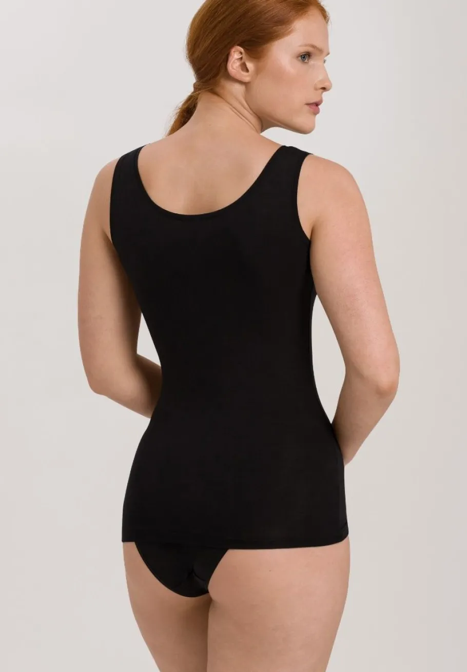 hanro_soft_touch_tank_top_1.webp Hanro Soft Touch Tank Top Black^Dame Undertøj