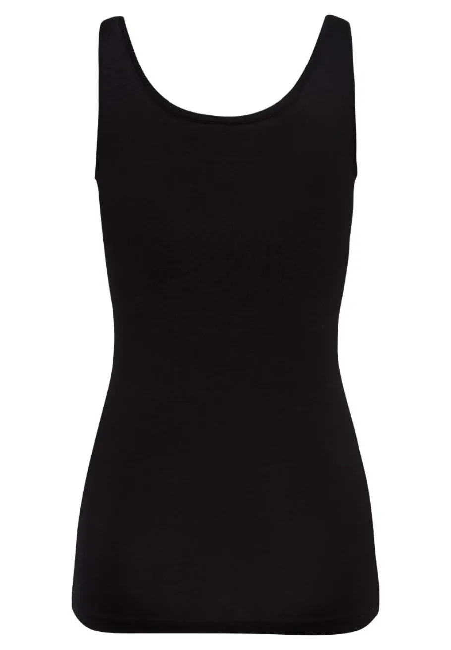 hanro_soft_touch_tank_top_4.webp Hanro Soft Touch Tank Top Black^Dame Undertøj