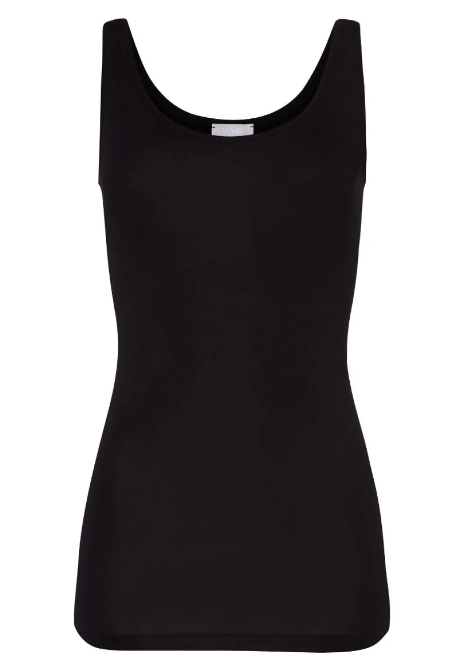 hanro_soft_touch_tank_top_5.webp Hanro Soft Touch Tank Top Black^Dame Undertøj