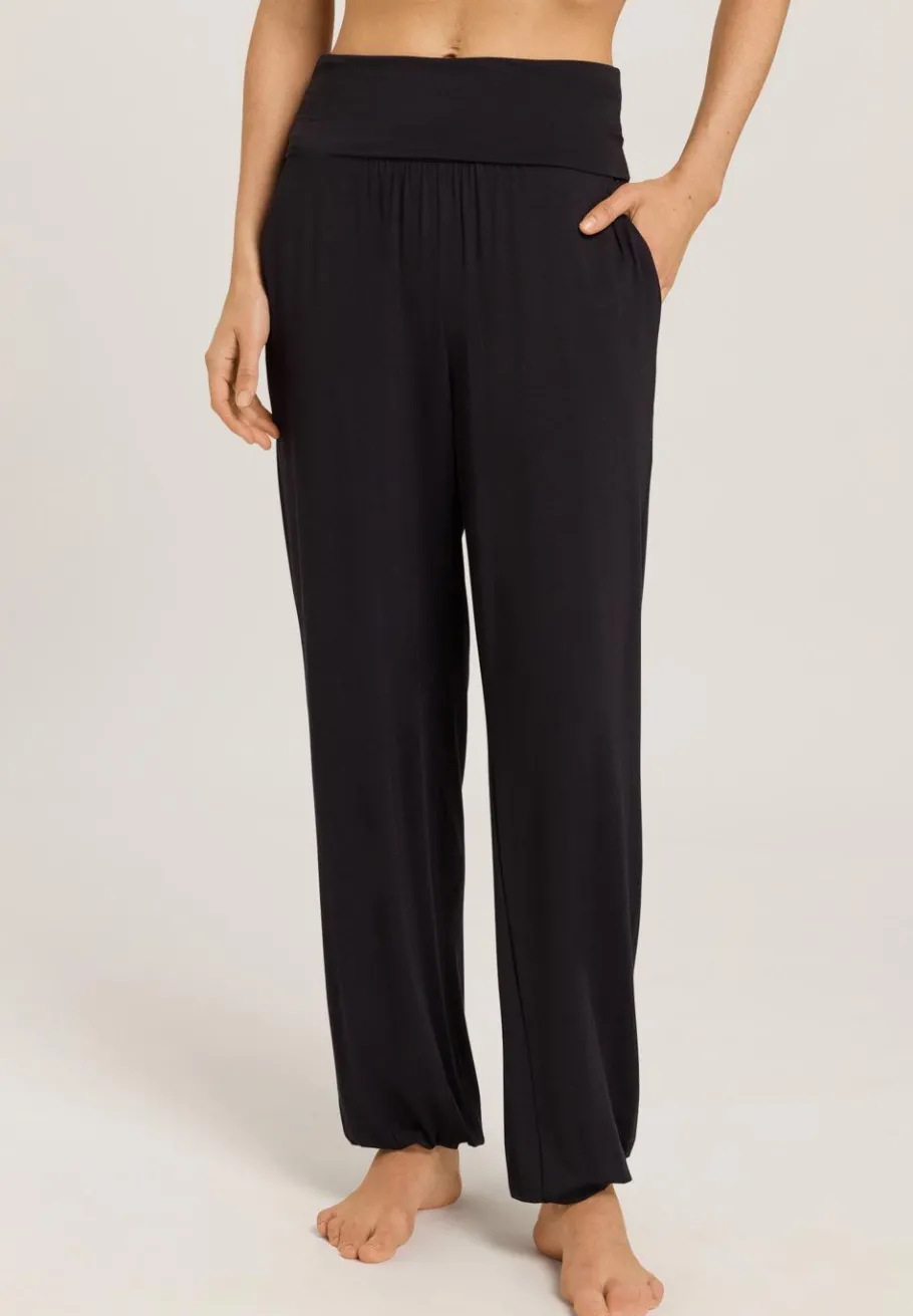 hanro_yoga_long_pants_bla_1.webp Hanro Yoga Long Pants Black^Dame Underdele