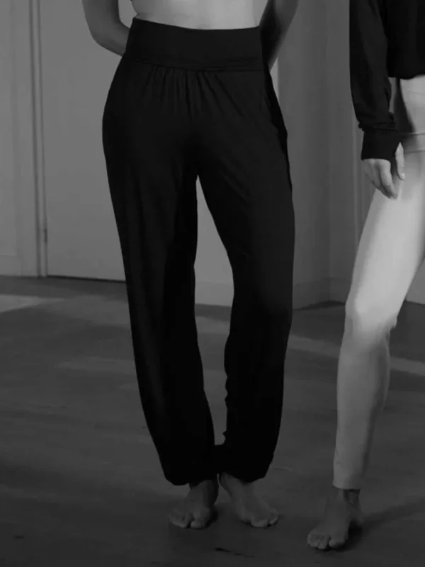Hanro Yoga Long Pants Black^Dame Underdele