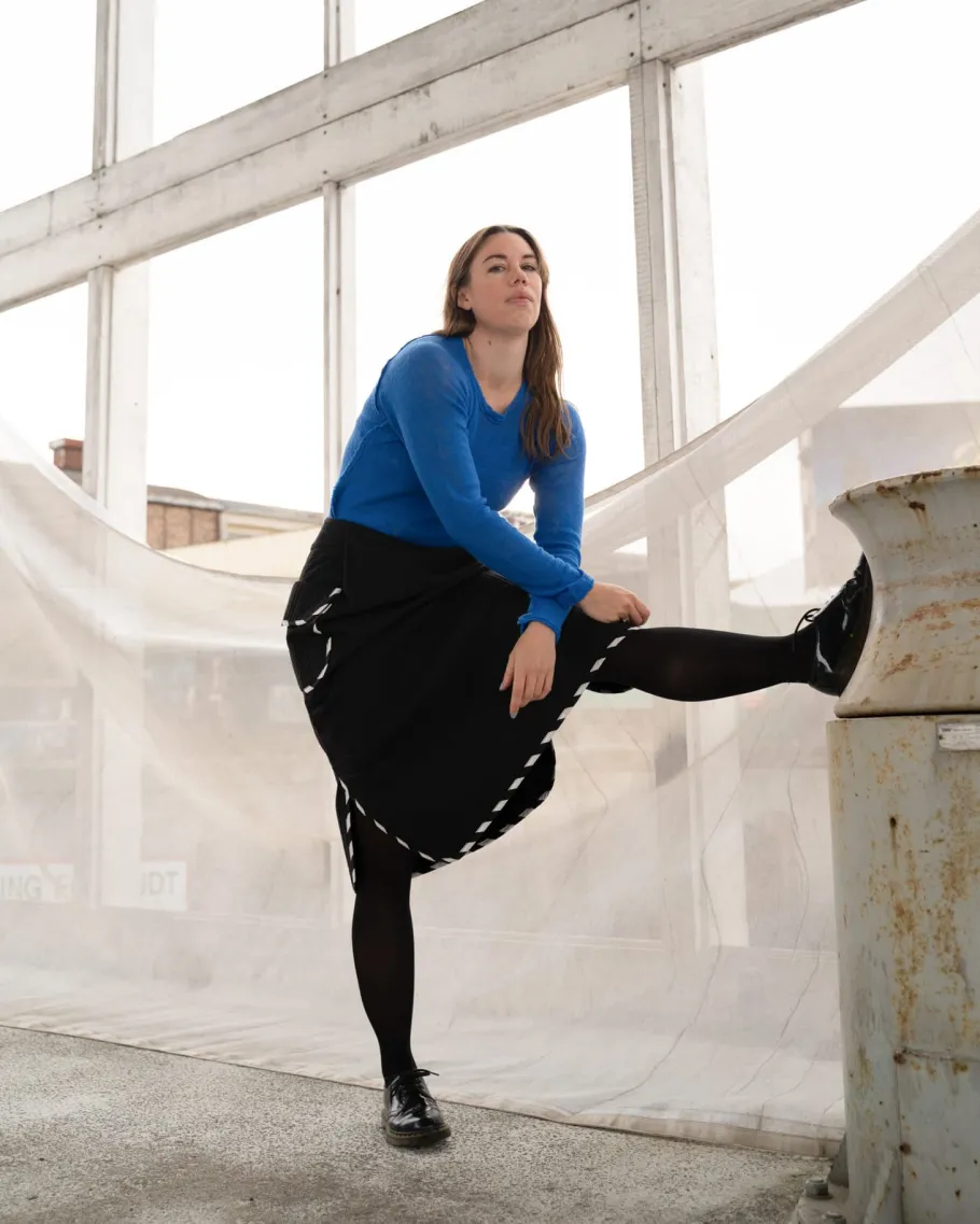 henrik_vibskov__coco_skir_3.webp Henrik Vibskov - Coco Skirt Black^Dame Underdele