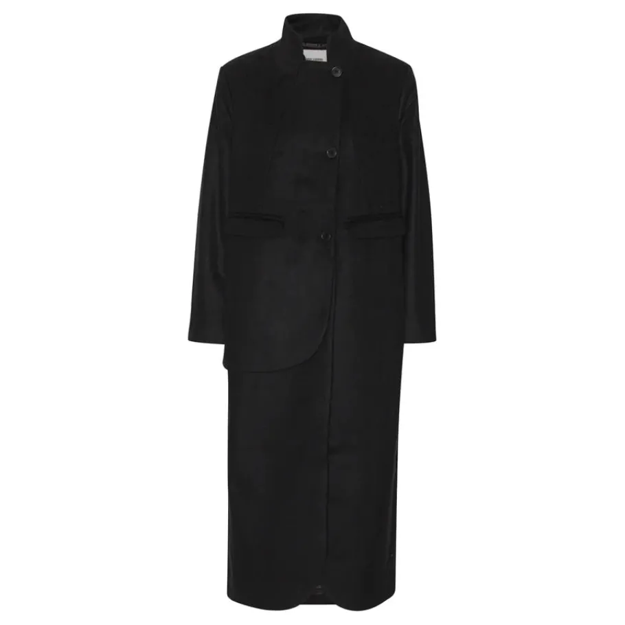 henrik_vibskov_afternoon__0.webp Henrik Vibskov Afternoon Coat Caviar^Dame Overtøj