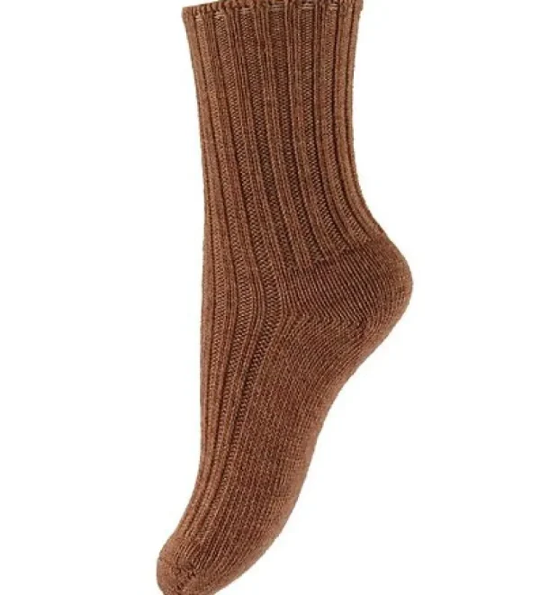 Joha Dame Wool Socks - Uldsokker Golden Brown^Dame Sokker Og Strømpebukser