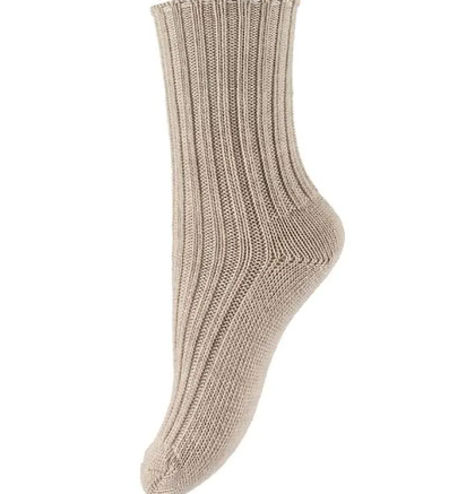 joha_dame_wool_socks__uld_0.webp Joha Dame Wool Socks - Uldsokker Ivory^Dame Sokker Og Strømpebukser