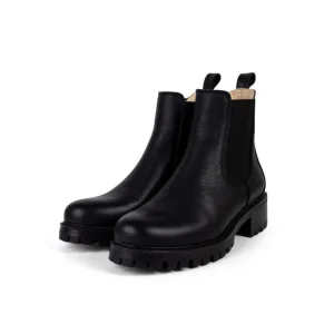 Kavat - Chelsea Boots - Læder Støvler - Moda EP Black^Dame Sko