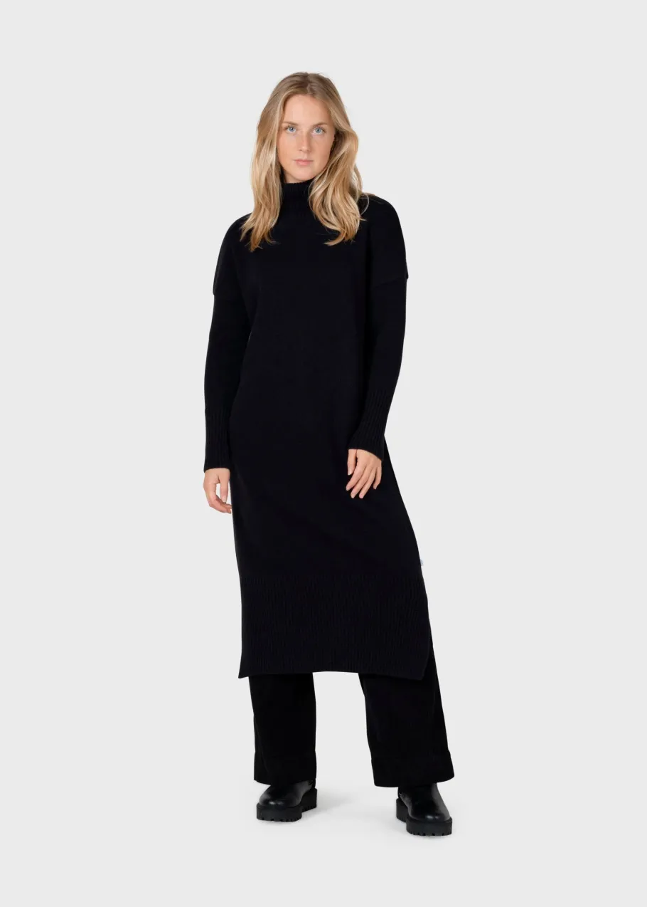 klitmller__uldkjole__gro__0.webp Klitmøller Collective Klitmøller - Uldkjole - Gro Knit Dress^Dame Kjoler Og Jumpsuits