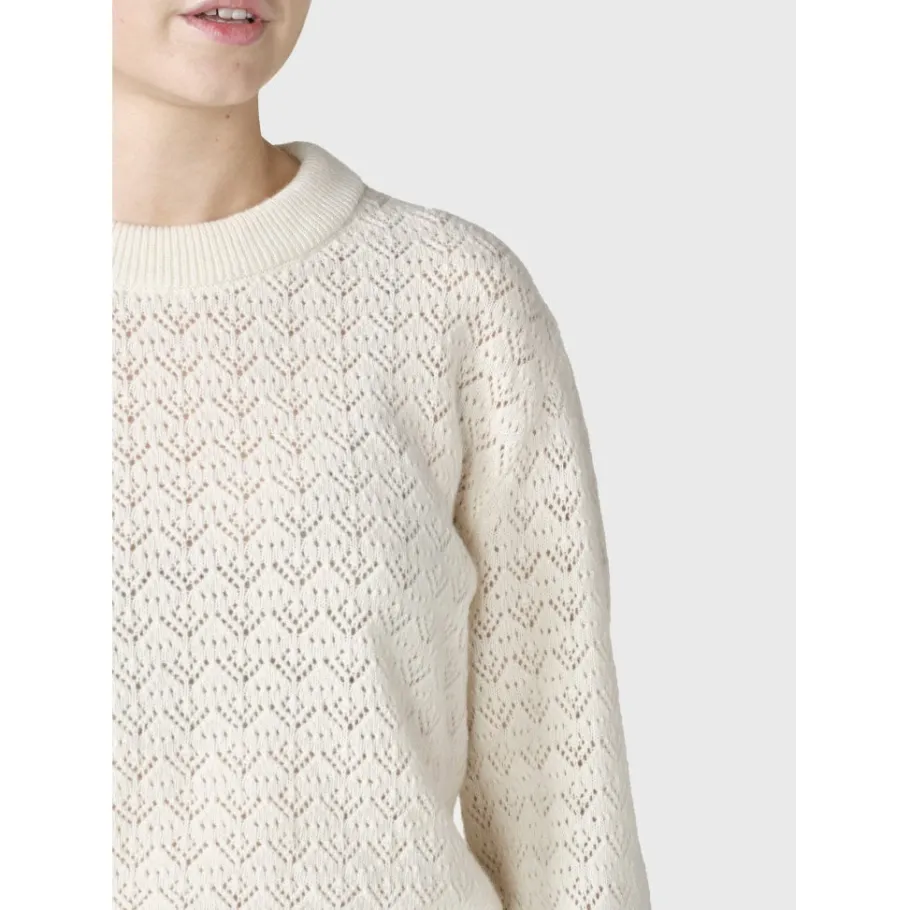 klitmller_collective_tanj_3.webp Klitmøller Collective Tanja Knit Cream^Dame Overdele