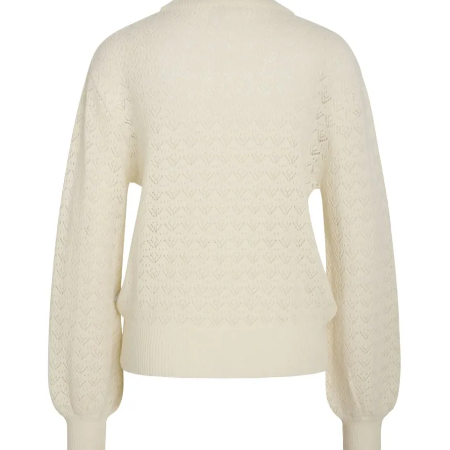 klitmller_collective_tanj_6.webp Klitmøller Collective Tanja Knit Cream^Dame Overdele