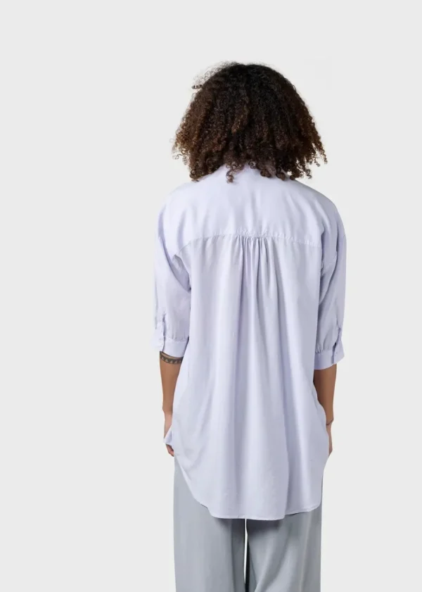 Klitmøller Collective Klitmoeller Collective Oline Shirt lilac lyocell^Dame Overdele